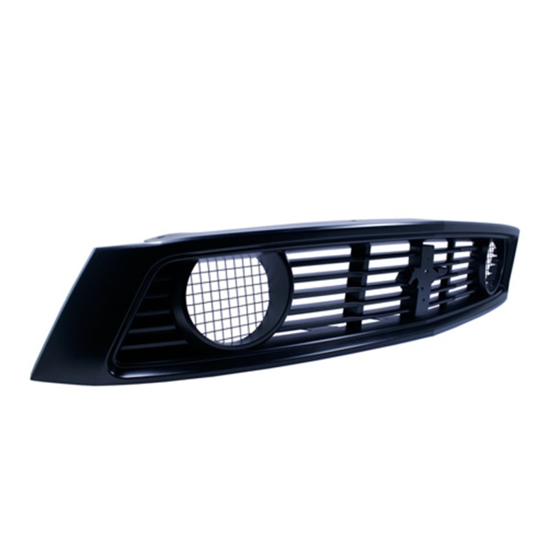 Ford Mustang Grille - Front - Ford Racing - Modified Grille with Heavy-Duty Mesh - Flat Black - 2012 Ford Mustang Grille - Front - Ford Racing - Modified Grille with Heavy-Duty Mesh - Flat Black - 2012